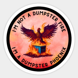 Dunpster Phoenix V2 Sticker